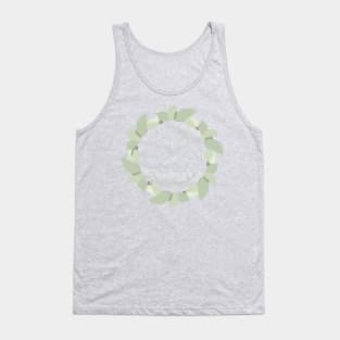 One Creative Pup Leaf Circle Tank Top